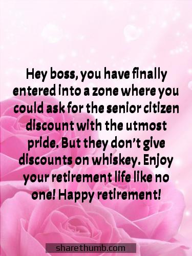 thank you happy retirement